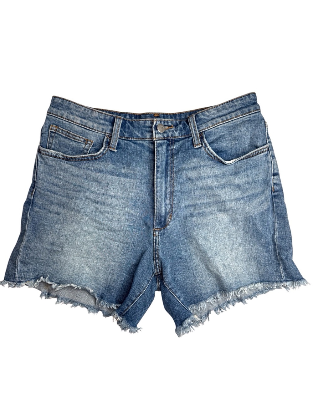 Joe’s Jeans Frayed Denim Shorts Size 29 Stretch FC1FN04840 Francoise 4” Inseam